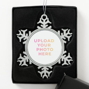 Custom Ornament   Photo, Name & Family Keepsake