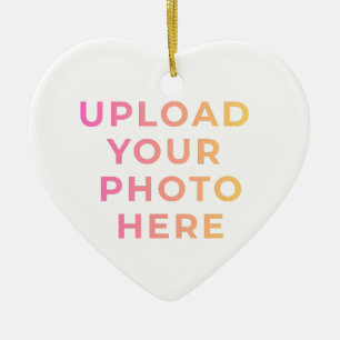Custom Ornament   Photo, Name & Family Keepsake