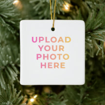 Custom Ornament | Photo, Name & Family Keepsake