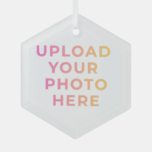 Custom Ornament   Photo, Name & Family Keepsake