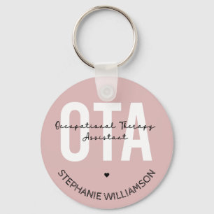 Custom OTA Occupational Therapy Assistant Gifts Key Ring