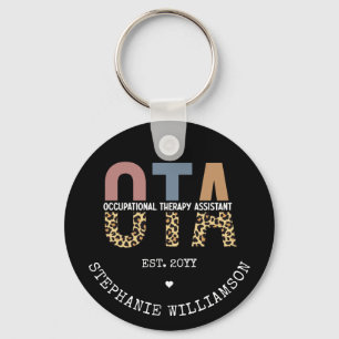 Custom OTA Occupational Therapy Assistant Gifts Key Ring