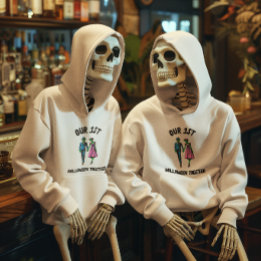 Custom Our 1st Halloween Together Couples Shirt