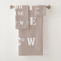 Custom Our Farm House Coordinates 