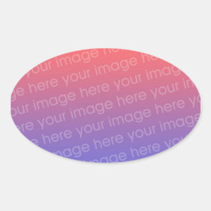 Custom Oval Stickers