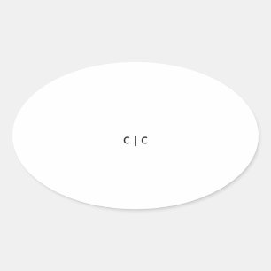 Custom Oval Stickers, Format: Sheet of Stickers, S Sticker