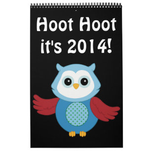Custom Owl 2014 Calendar
