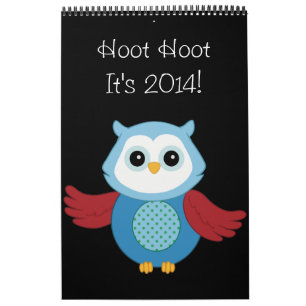 Custom Owl 2014 Calendar