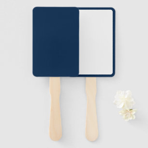 Custom Oxford Blue Rectangle Fans