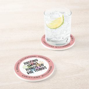 Custom Paediatrics OT Occupational Therapist Gifts Coaster