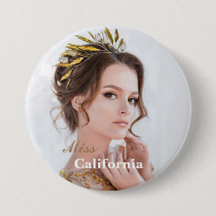 Custom Pageant Button Pin