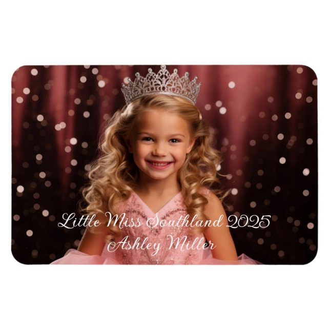Custom Pageant  Magnet (Horizontal)