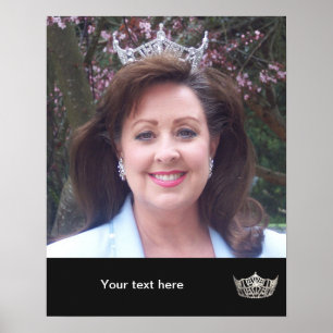 Custom Pageant Queen Poster