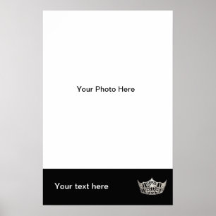 Custom Pageant Queen Poster