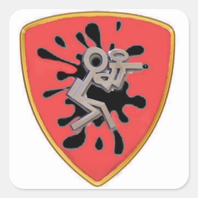 Custom Paintball Sticker (Front)