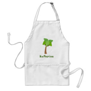 Custom Palm Tree Standard Apron