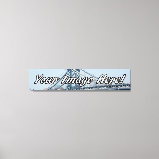 Custom Panorama Wrapped Canvas Print (Front)