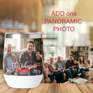 Custom panoramic photo family name personalised