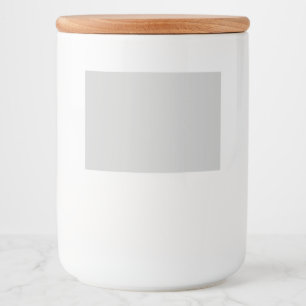 Custom Pantry Food Labels Minimal Kitchen Style