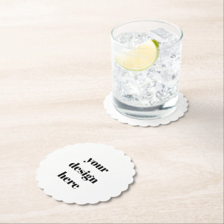 Custom Paper Coaster