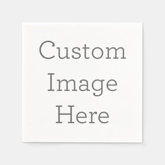 Paper Napkins, Standard Cocktail (Front)