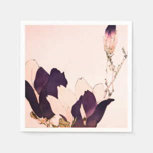 CUSTOM PAPER NAPKINS JAPANESE IRIS