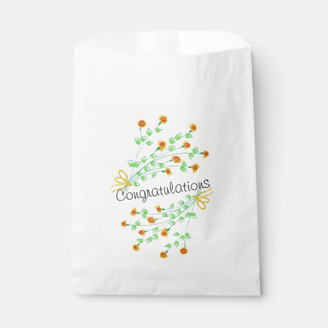 Custom Paper Party Favour Bag (Front)