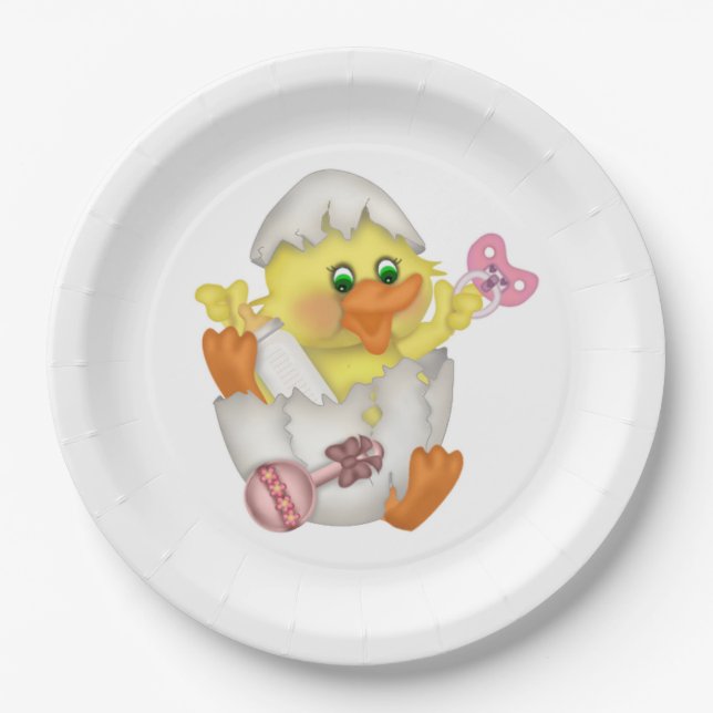 Custom Paper Plates/Happy Easter Plate (Front)