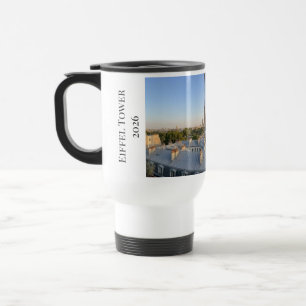 Custom  Paris panoramic skyline Travel  Mug