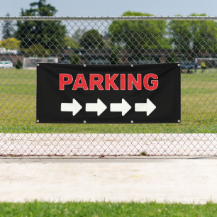 Custom Parking Banner