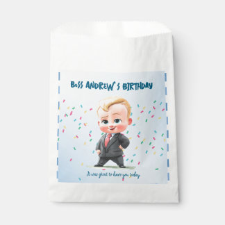Custom Party Favor Bags for Boys Birthday