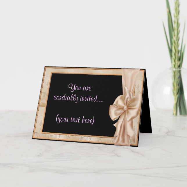 Custom Party Invitation (Front)