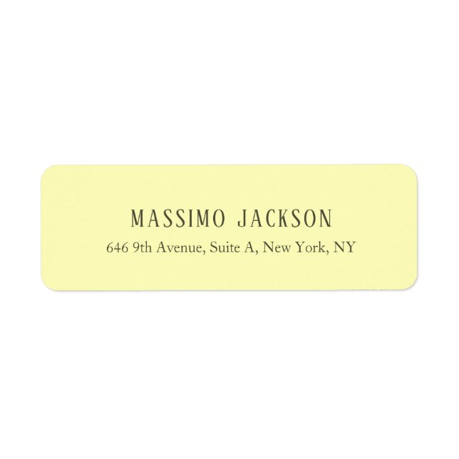 Custom pastel colour personalised minimalist name (Front)