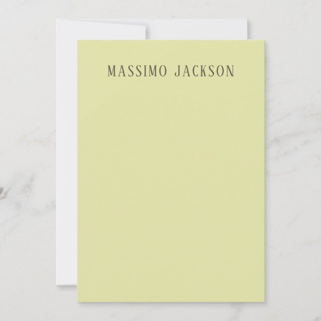 Custom pastel colour personalised minimalist name (Front)