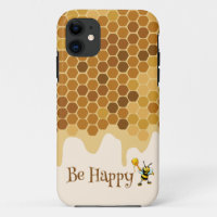 Custom pattern honeycomb iPhone Case