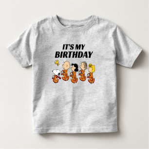 Custom Peanuts Space Birthday Toddler T-Shirt