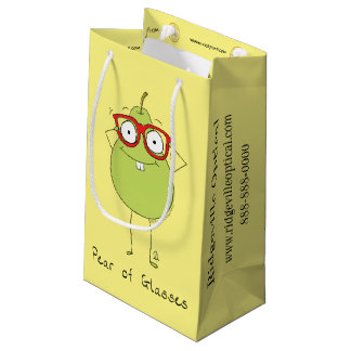Custom Pear of Glasses Shopping Bag Eye Doctor