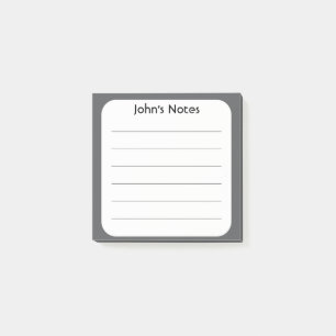 Custom Personal Post-it Notes