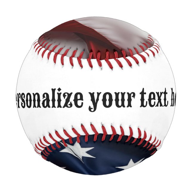 Custom Personalise Baseball-Awesome Gift Idea! Baseball (Back)