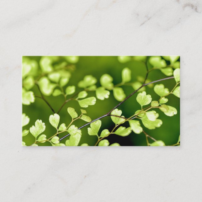 custom personalise Business Service Desk office Card (Front)