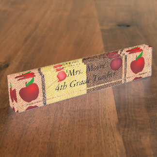 custom personalise Business Service Desk office Nameplate