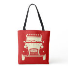 Custom Personalise Citroen Dolly 2CV tote bag