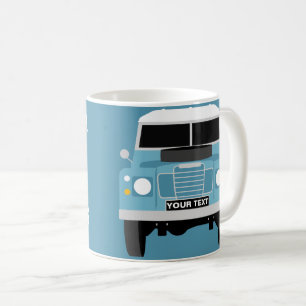 Custom Personalise Classic Land Rover Series 3 mug