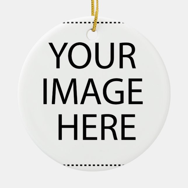 custom personalise do it yourself Anniversaries Ceramic Tree Decoration (Front)