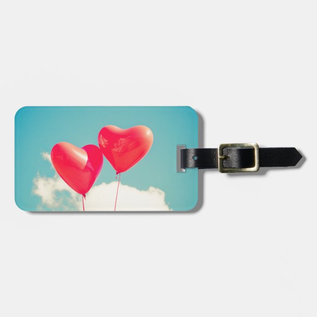 custom personalise do it yourself Anniversaries Luggage Tag (Front Horizontal)