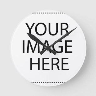 custom personalise do it yourself project home round clock