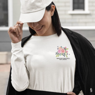 Custom Personalise Photo Artwork Women's Lg Sleeve T-Shirt