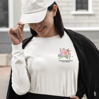 Custom Personalise Photo Artwork Women's Lg Sleeve T-Shirt