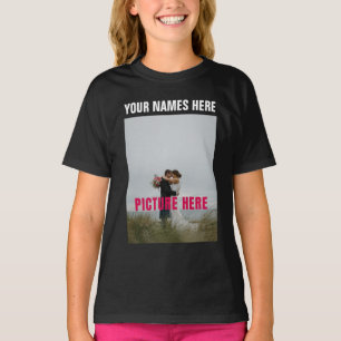 Custom Personalise Photo Image T-Shirt