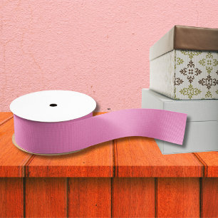 Custom Personalise Pink Artwork Photo Add Text 1.5 Grosgrain Ribbon